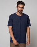 Cole Short Sleeve T-Shirt Henley Basic Kishen