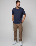 Cole Short Sleeve T-Shirt Henley Basic Kishen