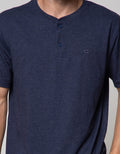 Cole Short Sleeve T-Shirt Henley Basic Kishen