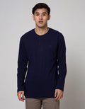 Cole Long Sleeve T-Shirt Henley Basic Kilhen