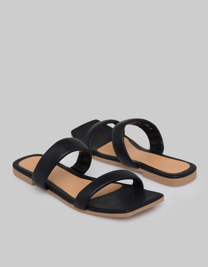 Details of Double Slipper Sandals