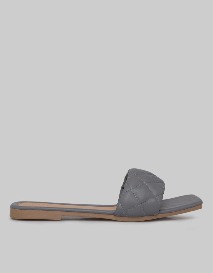 Details Slipper Sandals Wide Strap