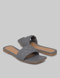 Details Slipper Sandals Wide Strap