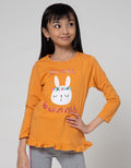 Aero Long Sleeve T-Shirt Ls Ruffle Bunny T-Shirt