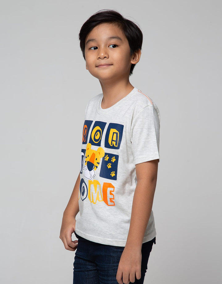 Little M Short Sleeve T-Shirt Multipack 2 Pack Animal