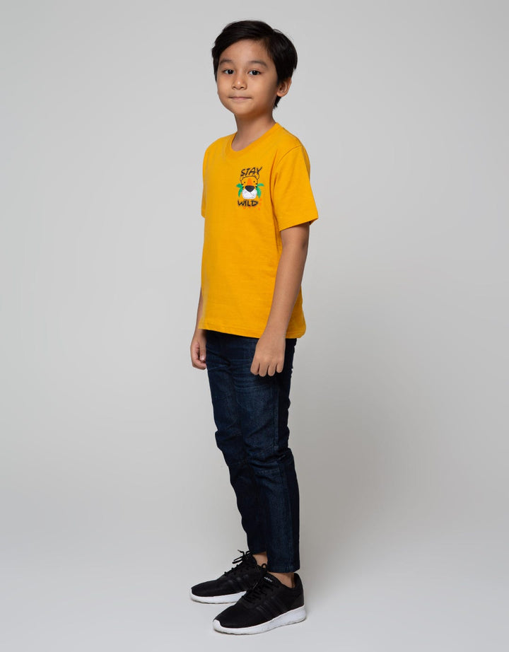 Little M Short Sleeve T-Shirt Multipack 2 Pack Animal