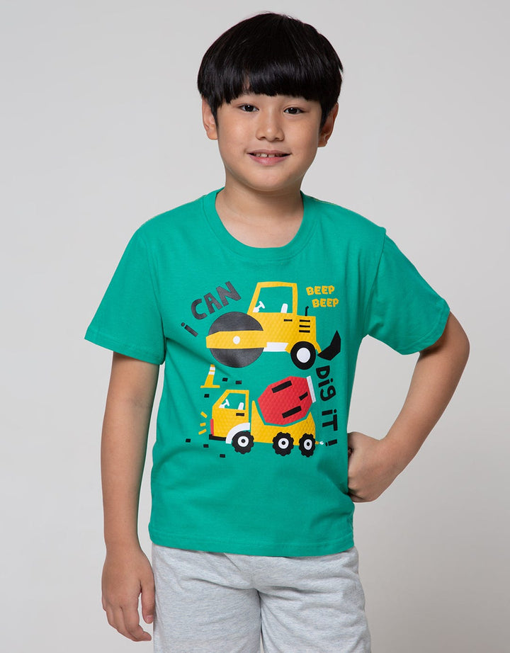 Little M Short Sleeve T-Shirt Multipack 3 Pack Car
