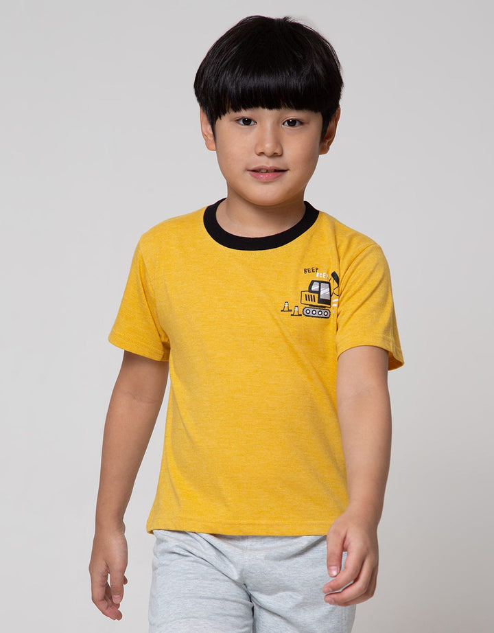 Little M Short Sleeve T-Shirt Multipack 3 Pack Car