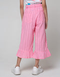 Aero Pants Capri Motif Textured
