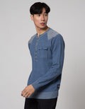 Cardinal Jeans Men's Semi-Patch Sweater
