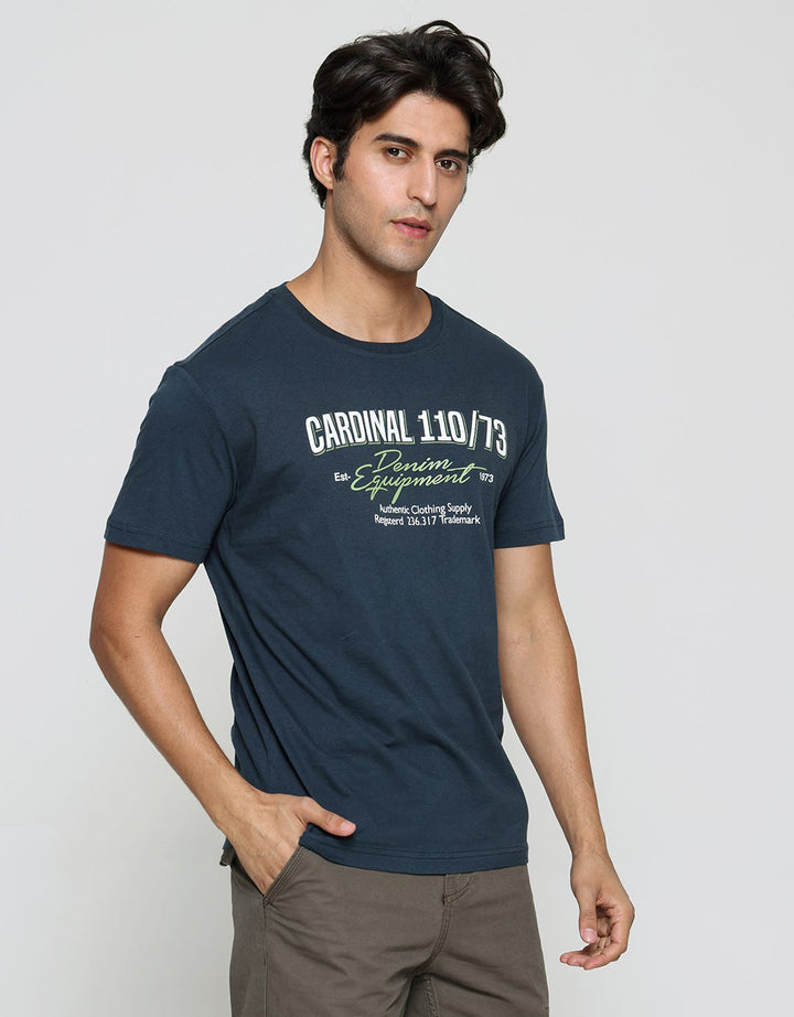 Cardinal Jeans Denim Equipment Kaos Oblong Pria
