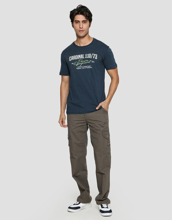 Cardinal Jeans Denim Equipment Kaos Oblong Pria