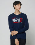 Cardinal Jeans T-Shirt Oblong Lengan Panjang Fashionable