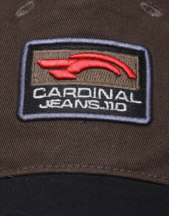 Cardinal Jeans Patch Embroidered Men's Hat