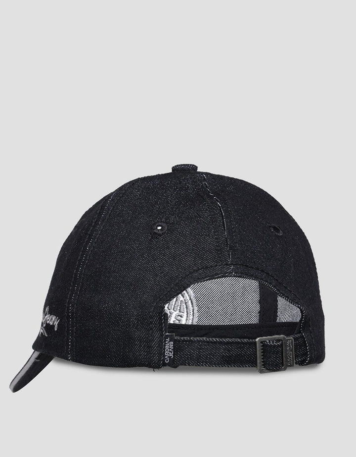 Cardinal Jeans Circle Embroidery Topi Pria