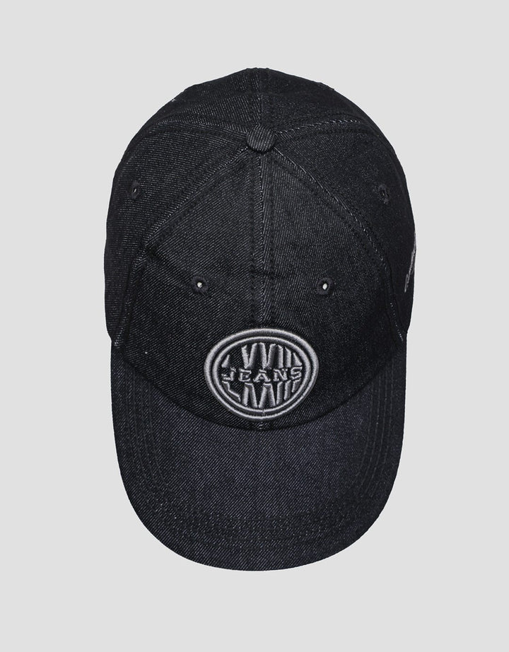 Cardinal Jeans Circle Embroidery Topi Pria