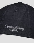 Cardinal Jeans Circle Embroidery Topi Pria
