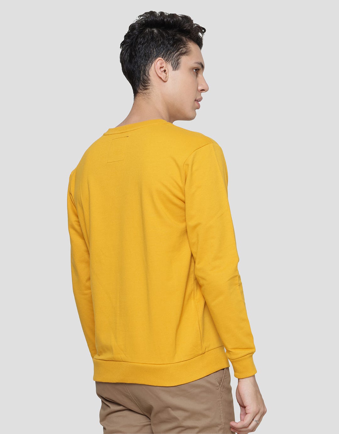 Cardinal Jeans Wording Brand Print Men's Sweater