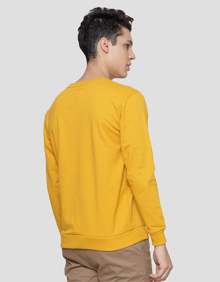 Cardinal Jeans Wording Brand Print Men's Sweater