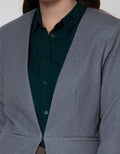 Cardinal Femme Blazer Open Front