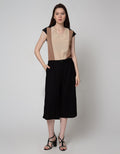 St. Yves Capri Pants Culotte Linen Blend