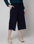 St. Yves Capri Pants Culotte Linen Blend