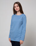 St. Yves Long Sleeve T-Shirt Embossed Dots