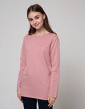 St. Yves Long Sleeve T-Shirt Embossed Dots