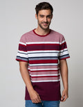 Cole Short Sleeve T-Shirt Stripe Chest Fider Stedd