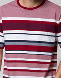 Cole Short Sleeve T-Shirt Stripe Chest Fider Stedd