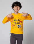 Little M Animal Wild Team Kaos Anak Laki-laki