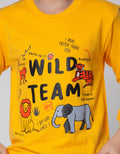 Little M Animal Wild Team Kaos Anak Laki-laki