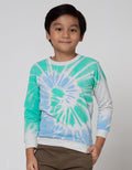 Little M Tie Dye Print Sweater