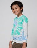 Little M Tie Dye Print Sweater