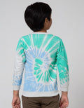 Little M Tie Dye Print Sweater