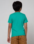 Little M Short Sleeve T-Shirt Dangerous Animal Flip Application