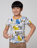 Little M Short Sleeve T-Shirt Print Animal