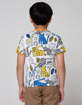 Little M Short Sleeve T-Shirt Print Animal