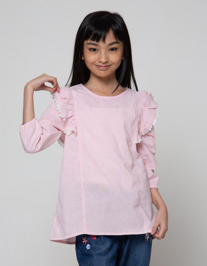 Aero Long Sleeve Shirt 3/4 Lace Hilite