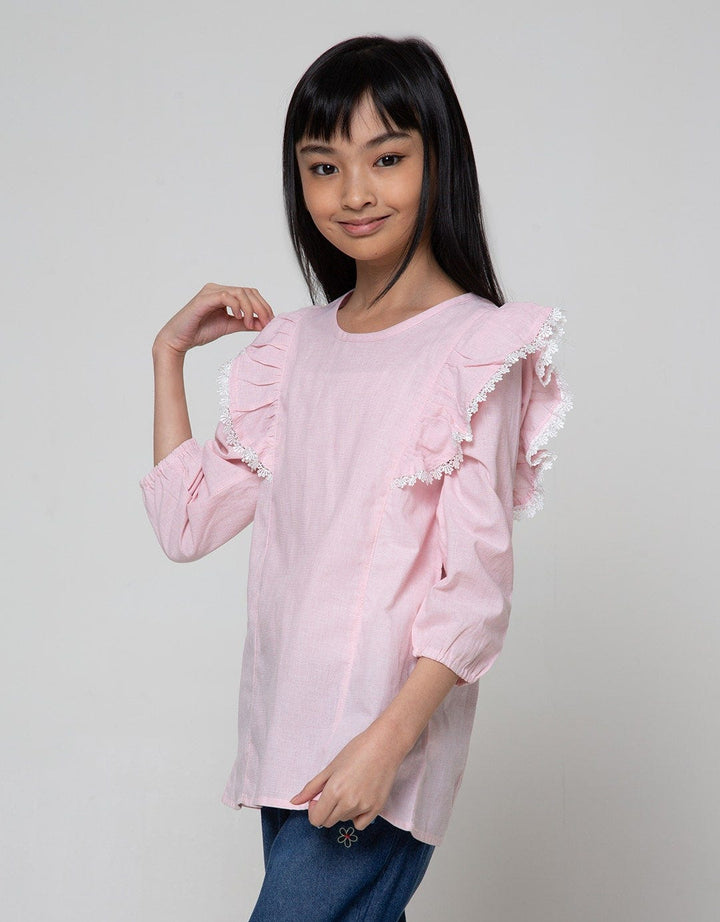 Aero Long Sleeve Shirt 3/4 Lace Hilite