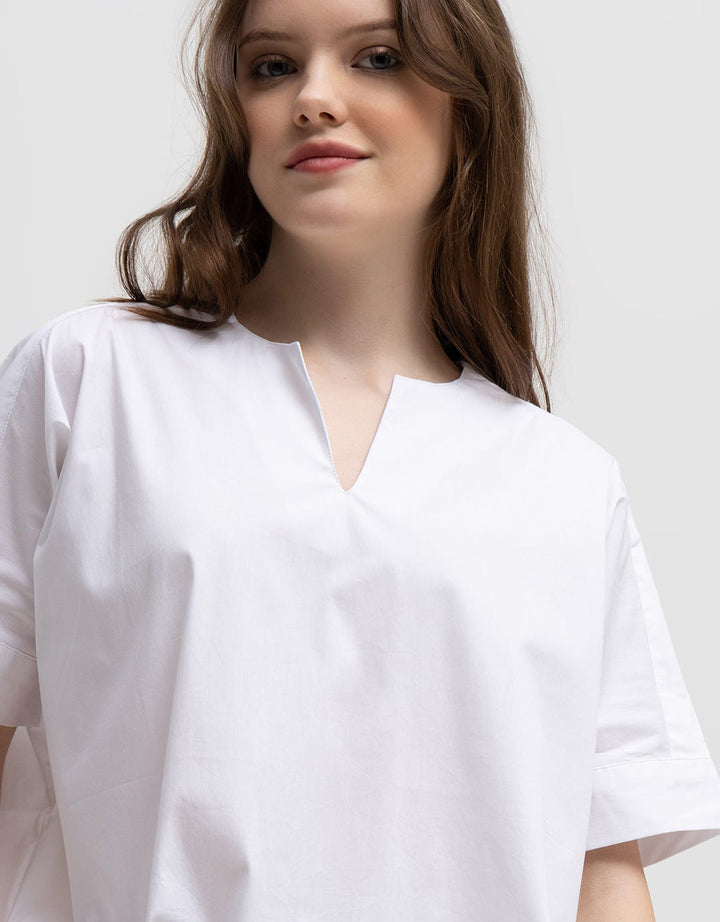 Logo Jeans Velocia White Short Sleeve Shirt