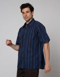 LGS Kemeja Casual Print Stripe