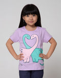 Little M Short Sleeve T-Shirt Couple Animal 1