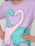 Little M Short Sleeve T-Shirt Couple Animal 1