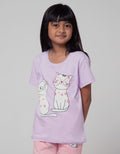 Little M Short Sleeve T-Shirt 2 Cat