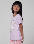 Little M Short Sleeve T-Shirt 2 Cat