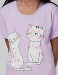 Little M Short Sleeve T-Shirt 2 Cat