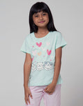 Little M Short Sleeve T-Shirt 3 Cats Love