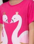 Little M Short Sleeve T-Shirt Basic Couple Animal 5