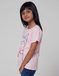 Little M Short Sleeve T-Shirt Cat Hugging Heart